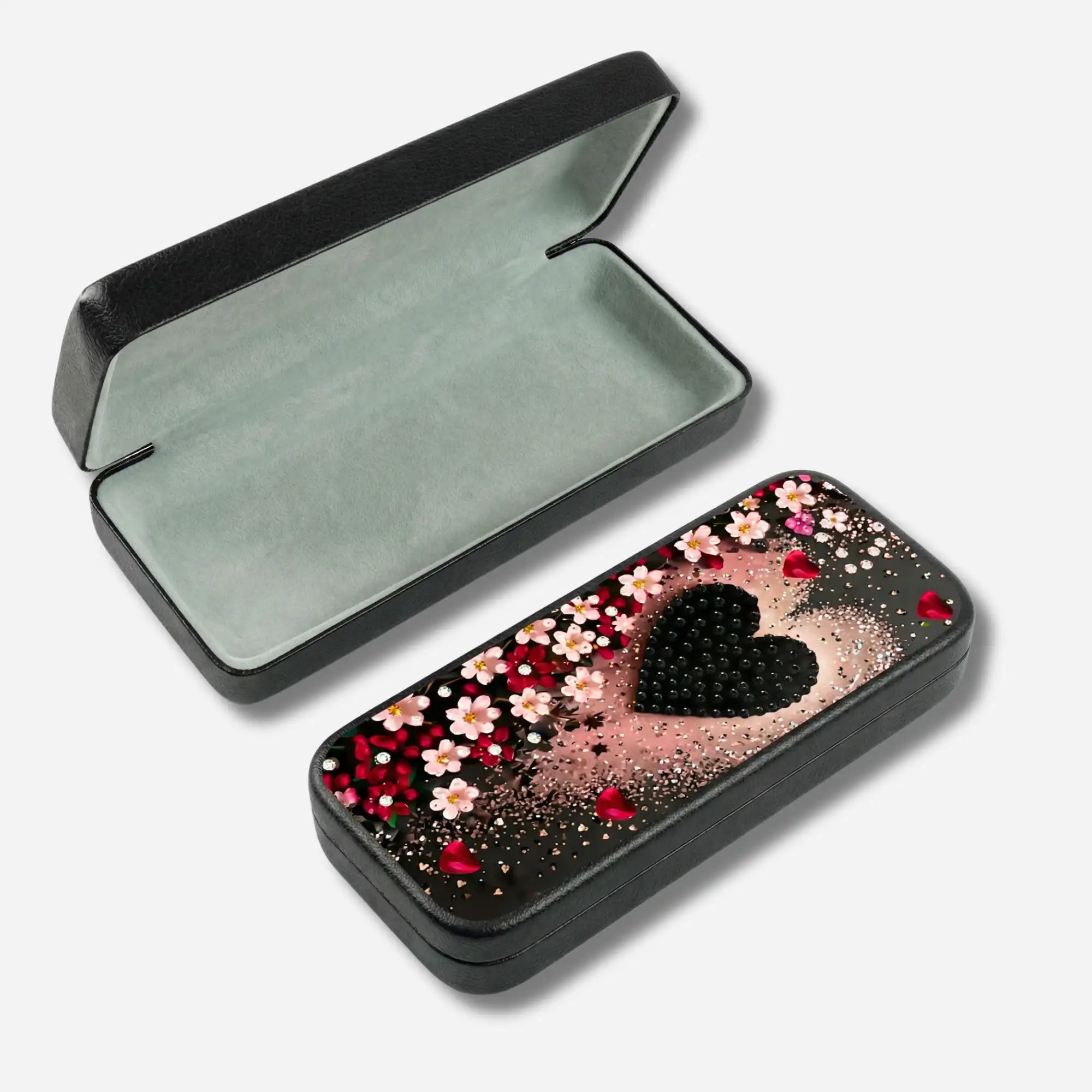 Diamond Painting Glasses Case – Heart