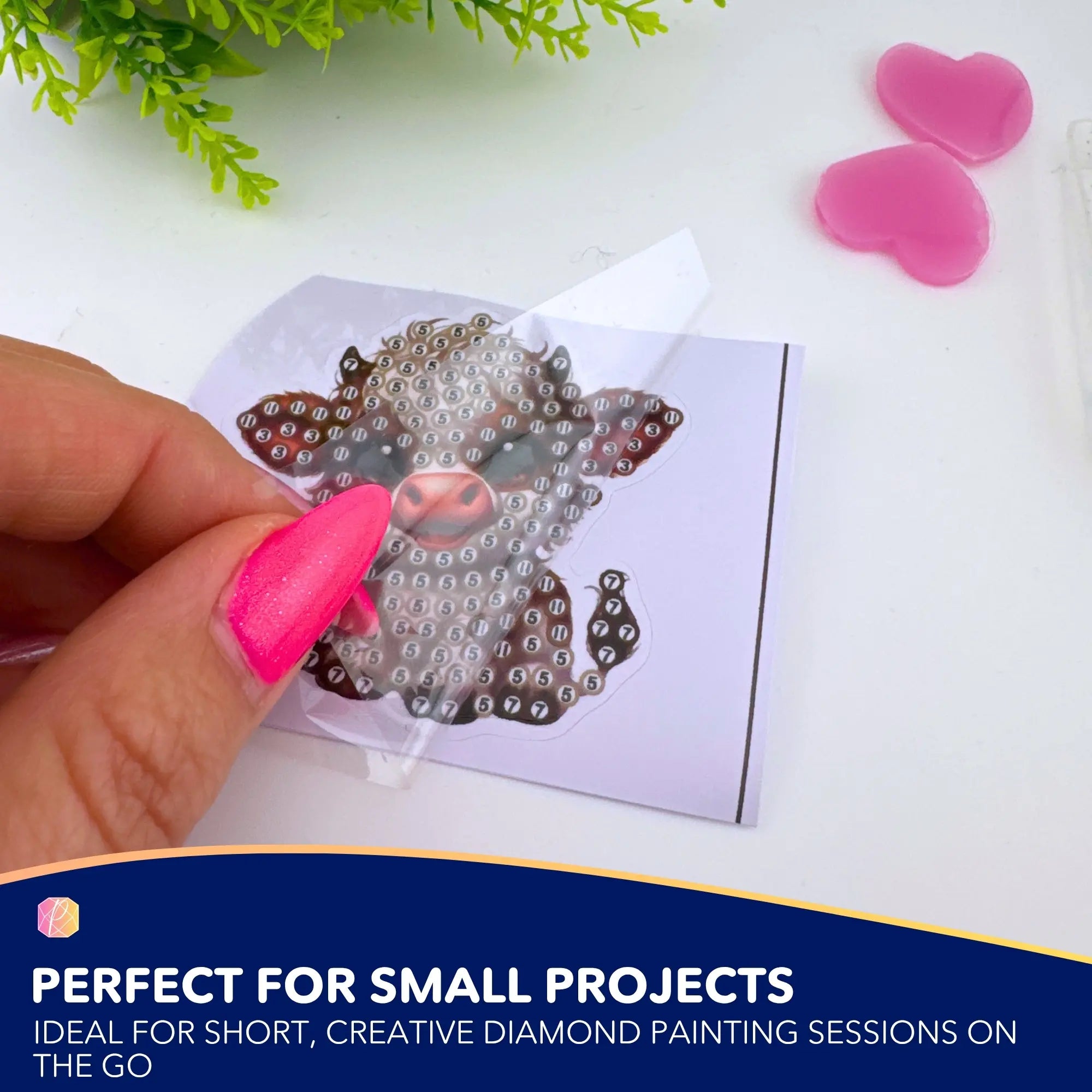 Diamond Painting Stickers - Cute Animals