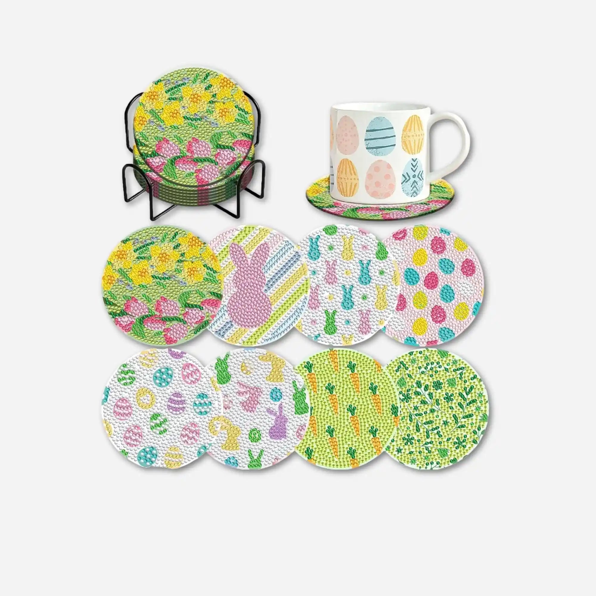 Diamond Painting – Easter Coasters