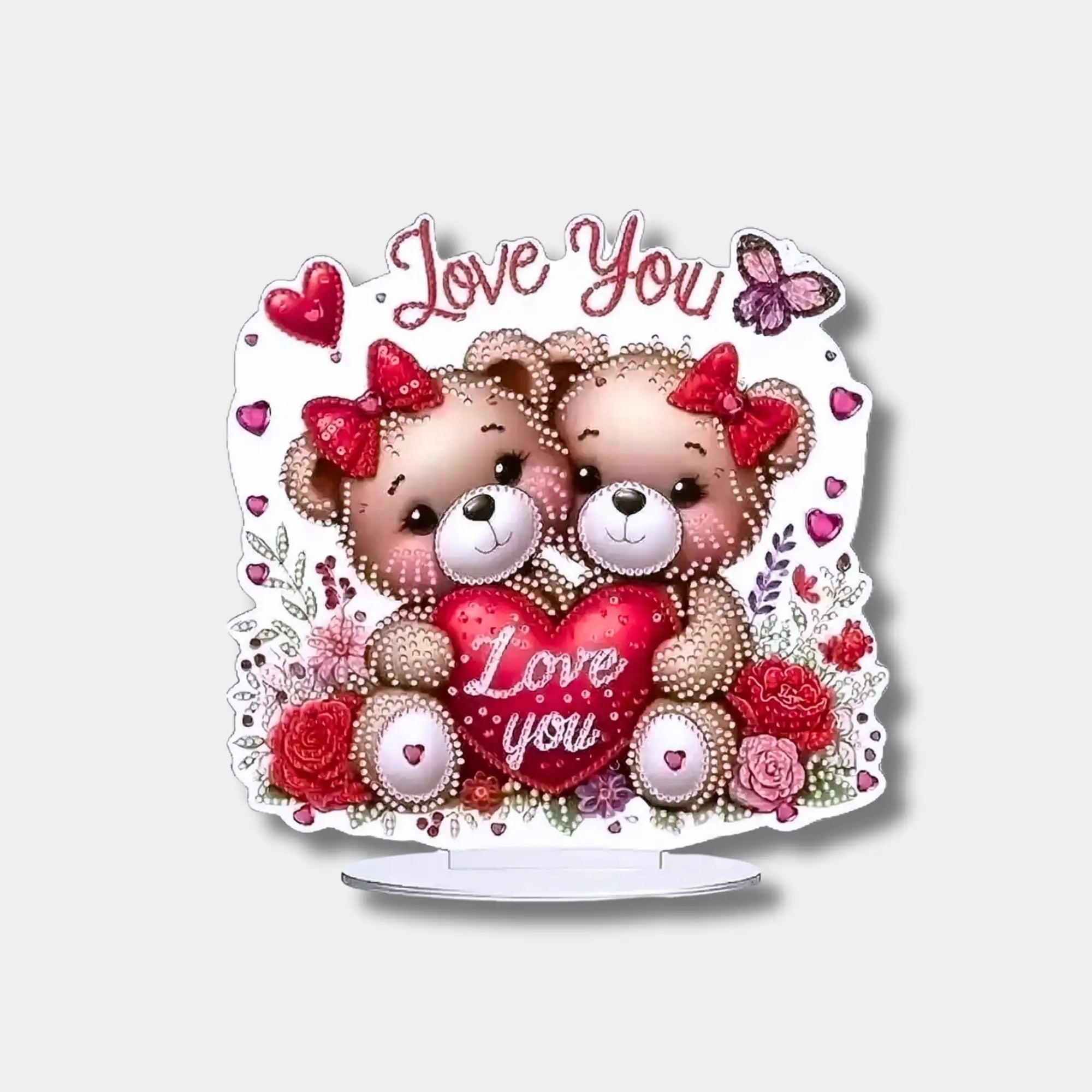 Diamond Painting Stand Bears Love You – Mother’s Day