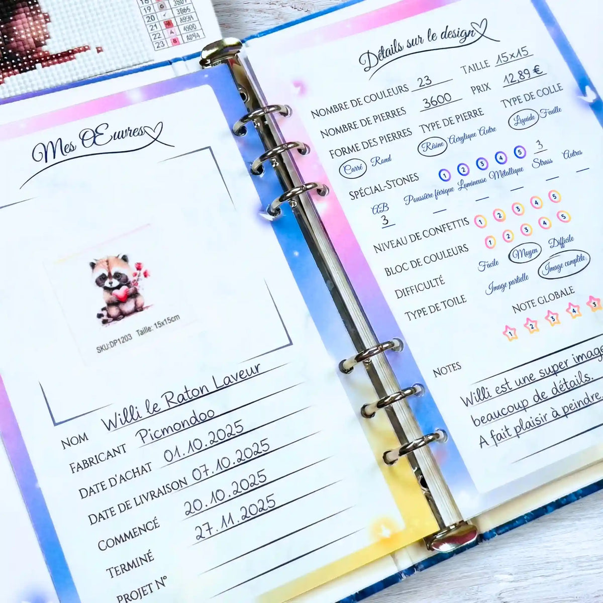 Journal de Diamond Painting