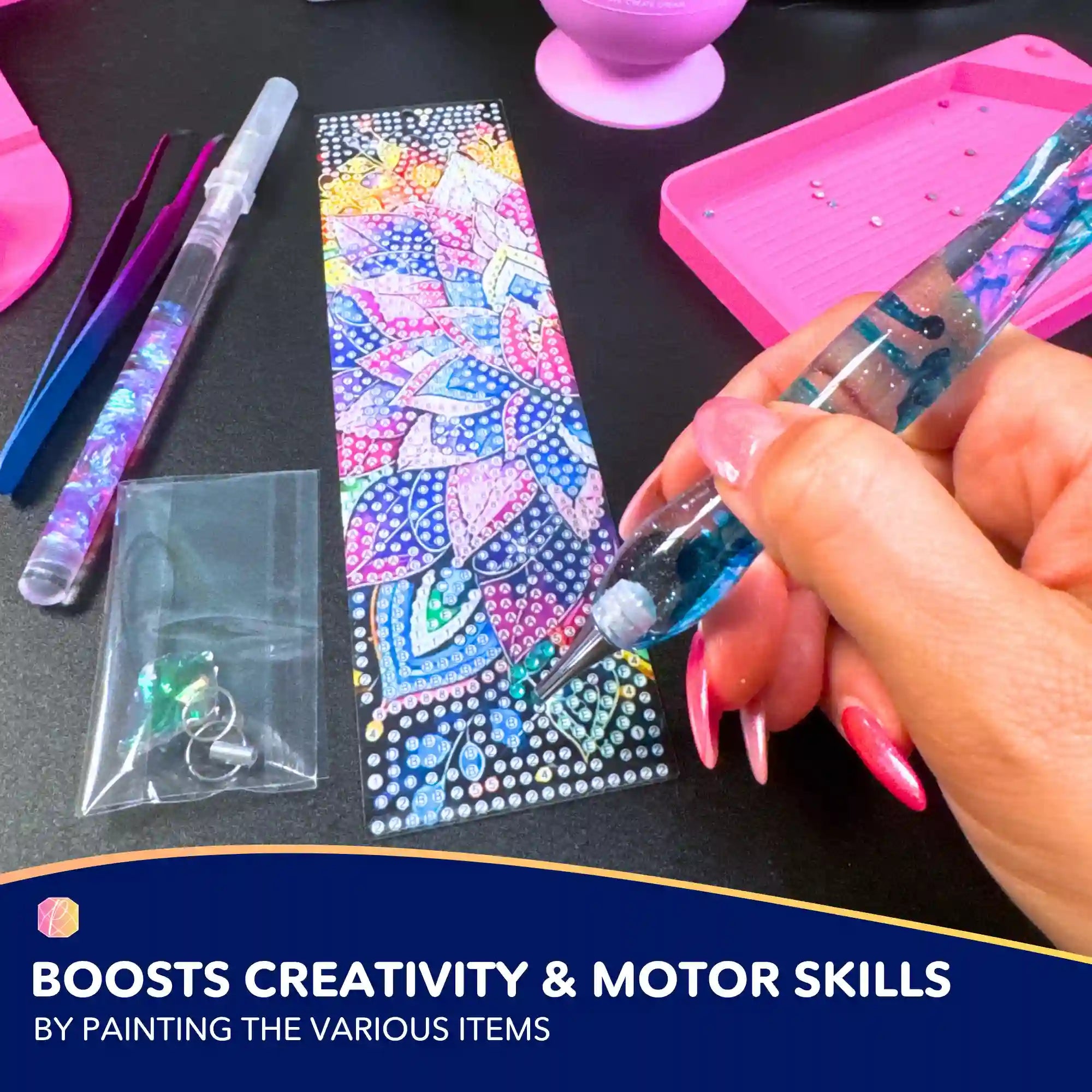 Diamond Painting School Set for Girls