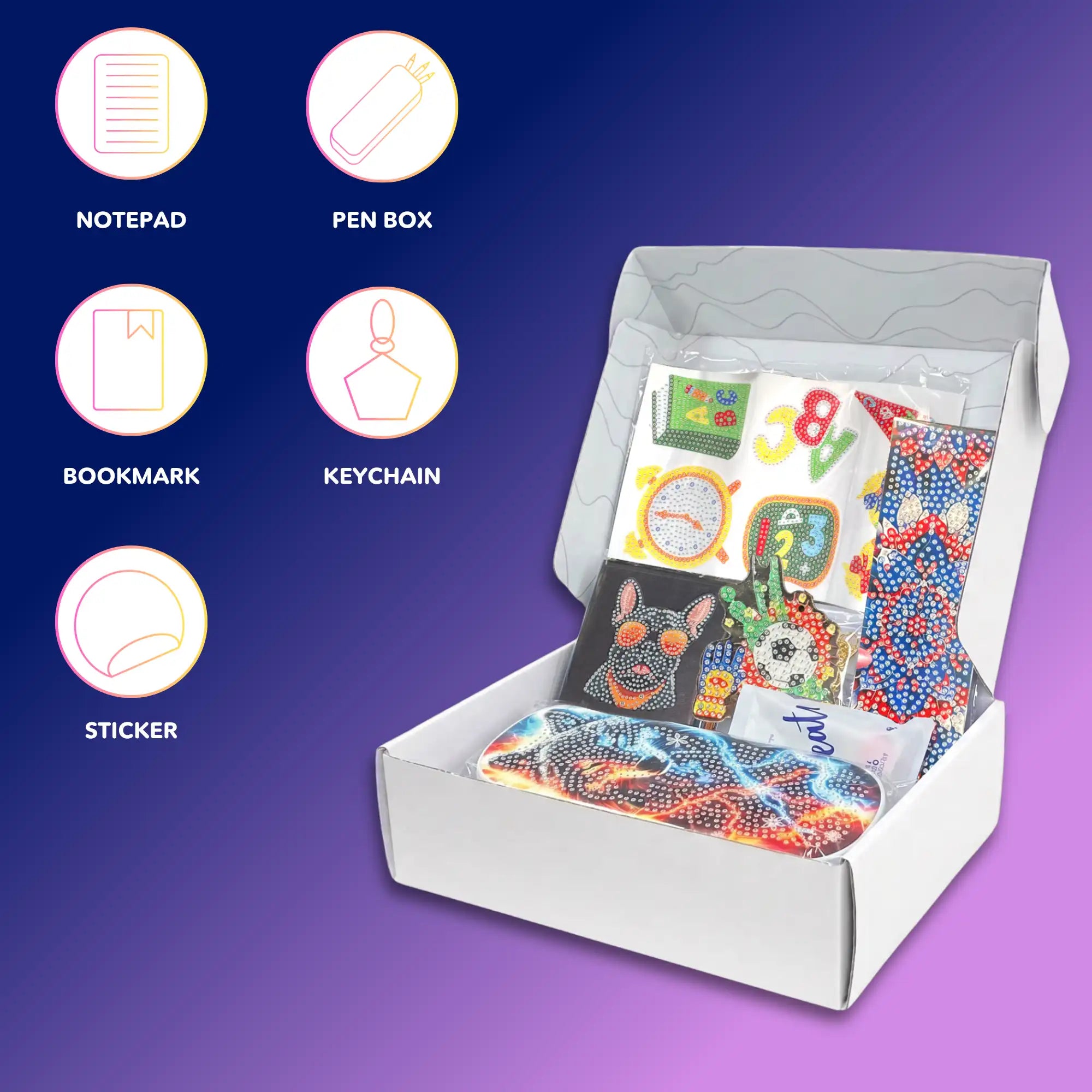 Diamond Painting School Set for Boys