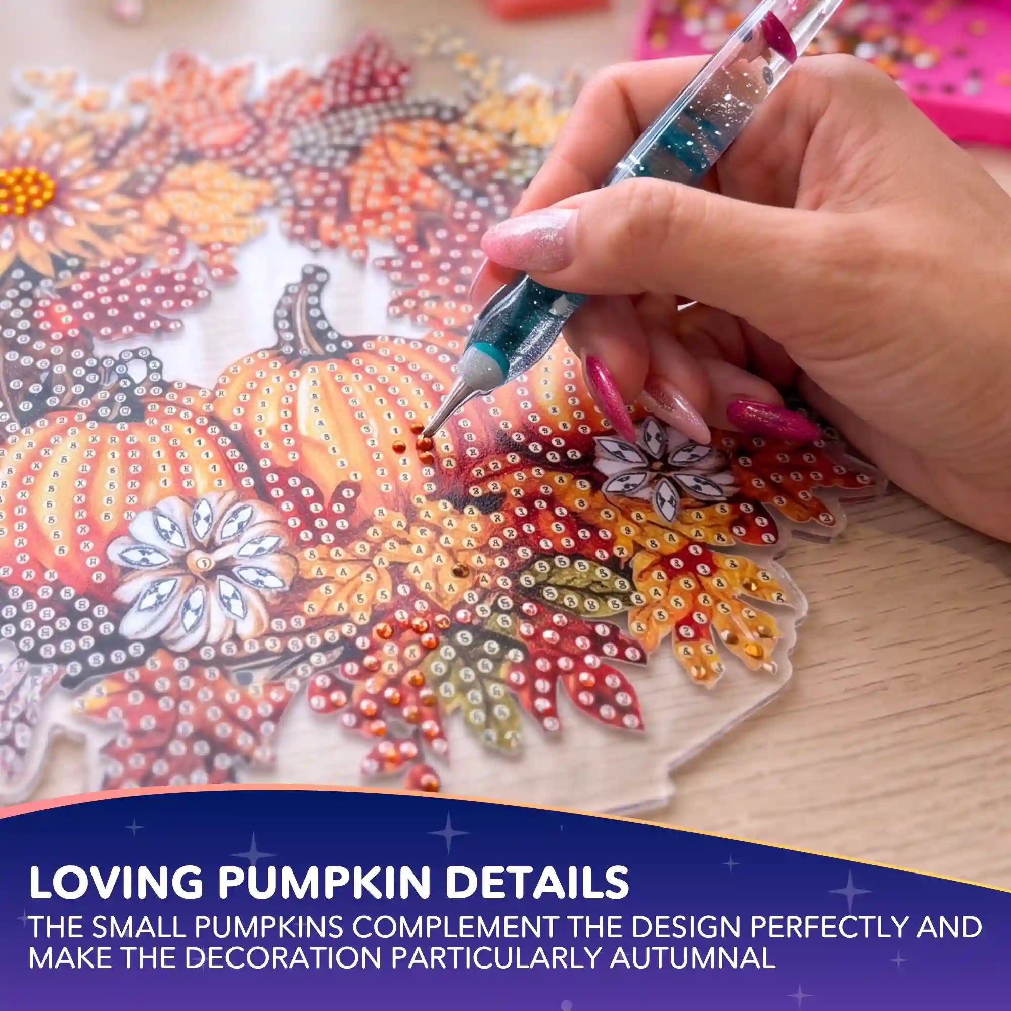 Diamond Painting – Autumn Wreath Display Stand