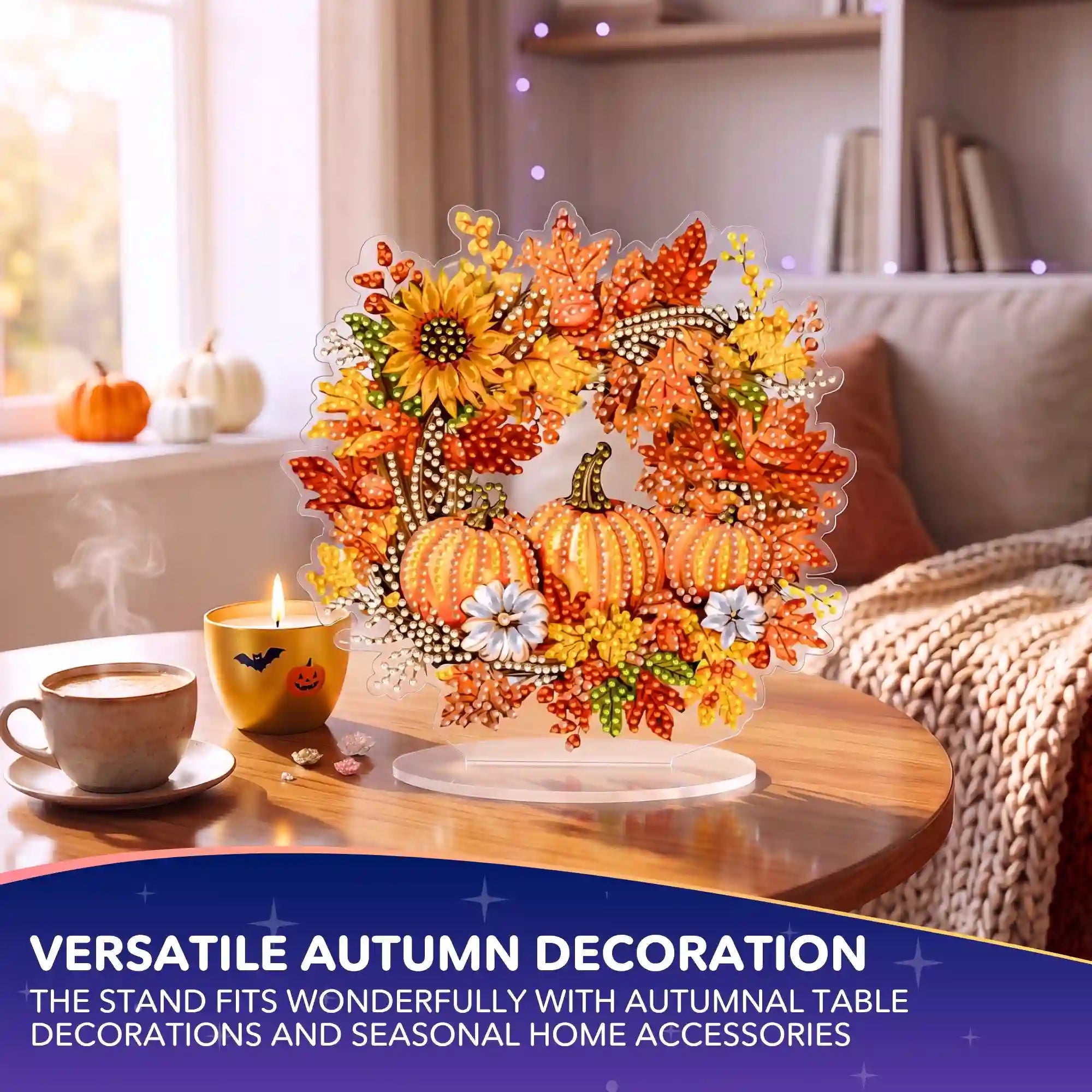 Diamond Painting – Autumn Wreath Display Stand