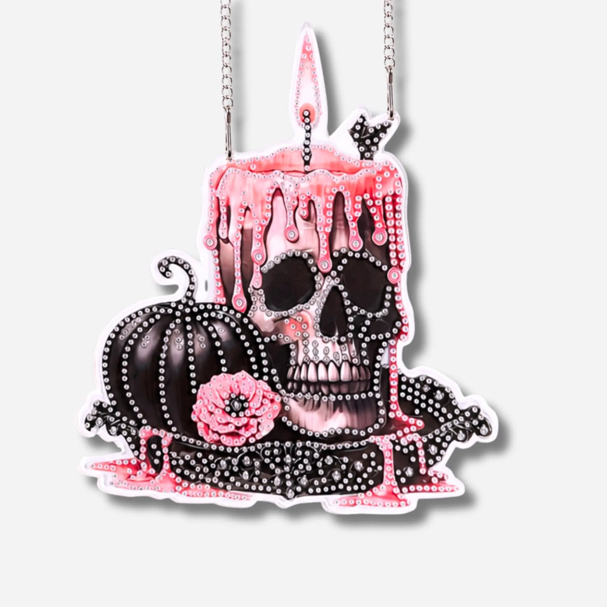 Diamond Painting Candle Hanger - Halloween
