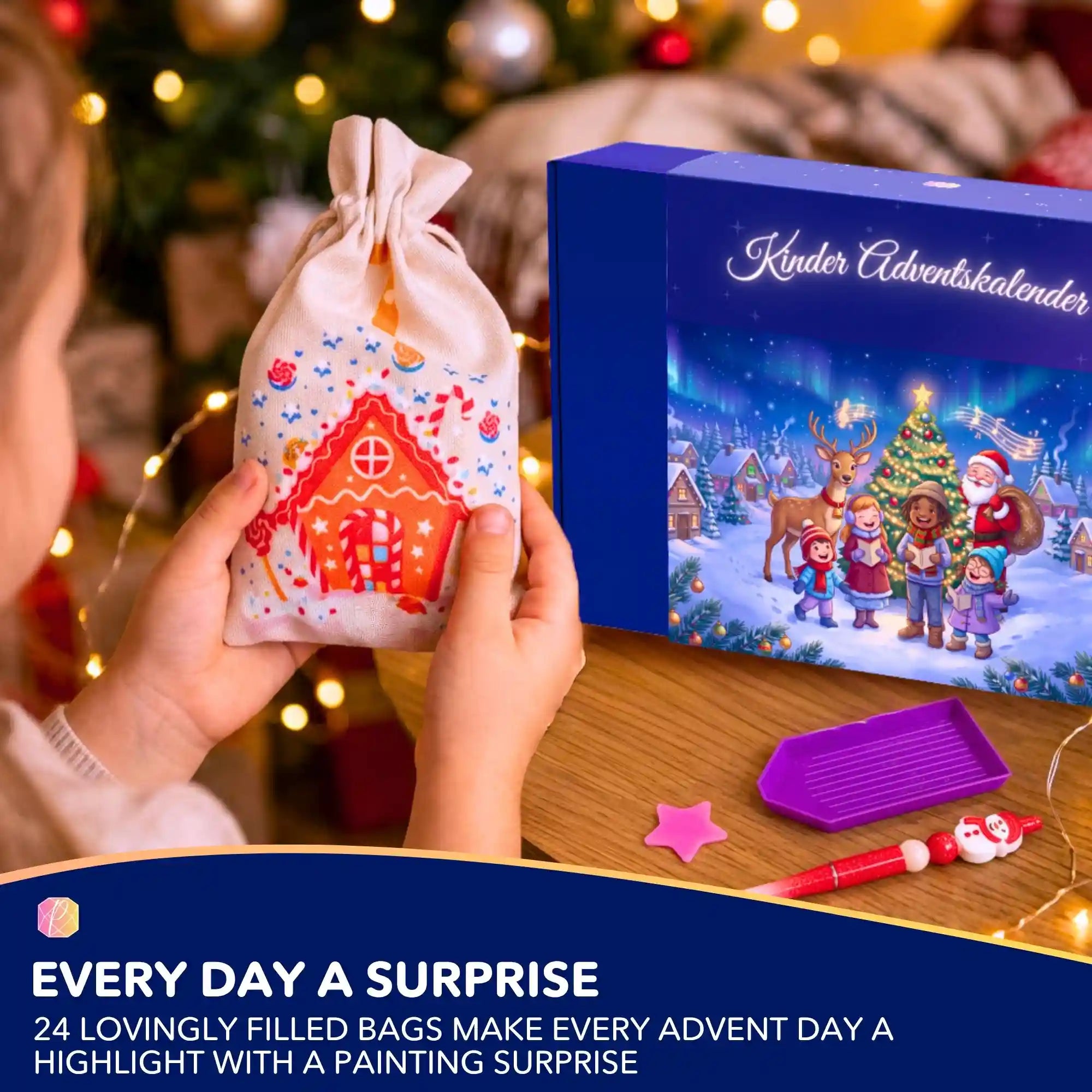 Diamond Painting Advent Calendar Kids 2026 (Pre-Sale)