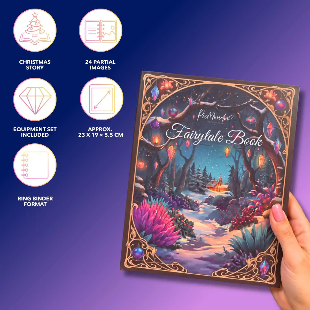Diamond Painting Fairytale Book for Adults