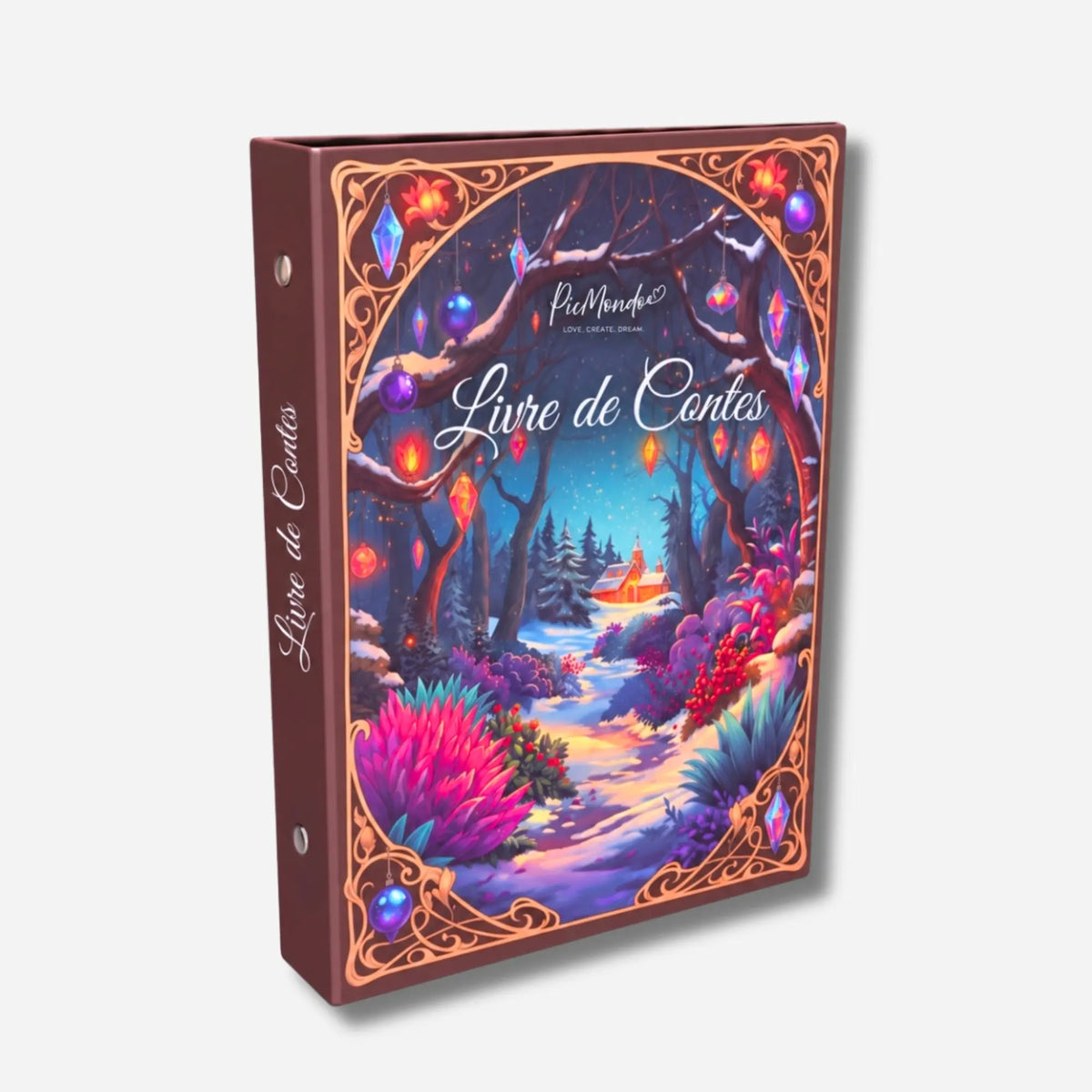 Livre de contes en diamond painting pour adultes
