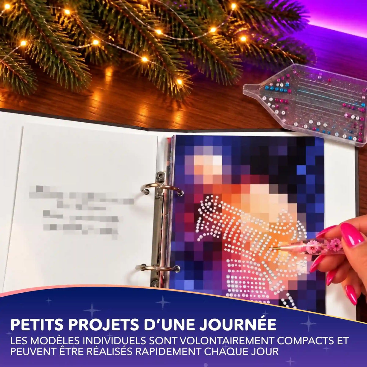 Livre de contes en diamond painting pour adultes