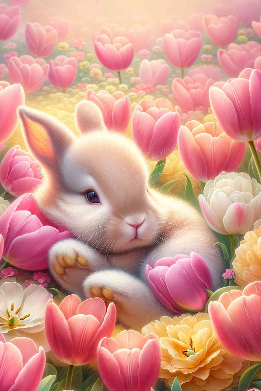 Diamond Painting - Dreamy Easter Bunny