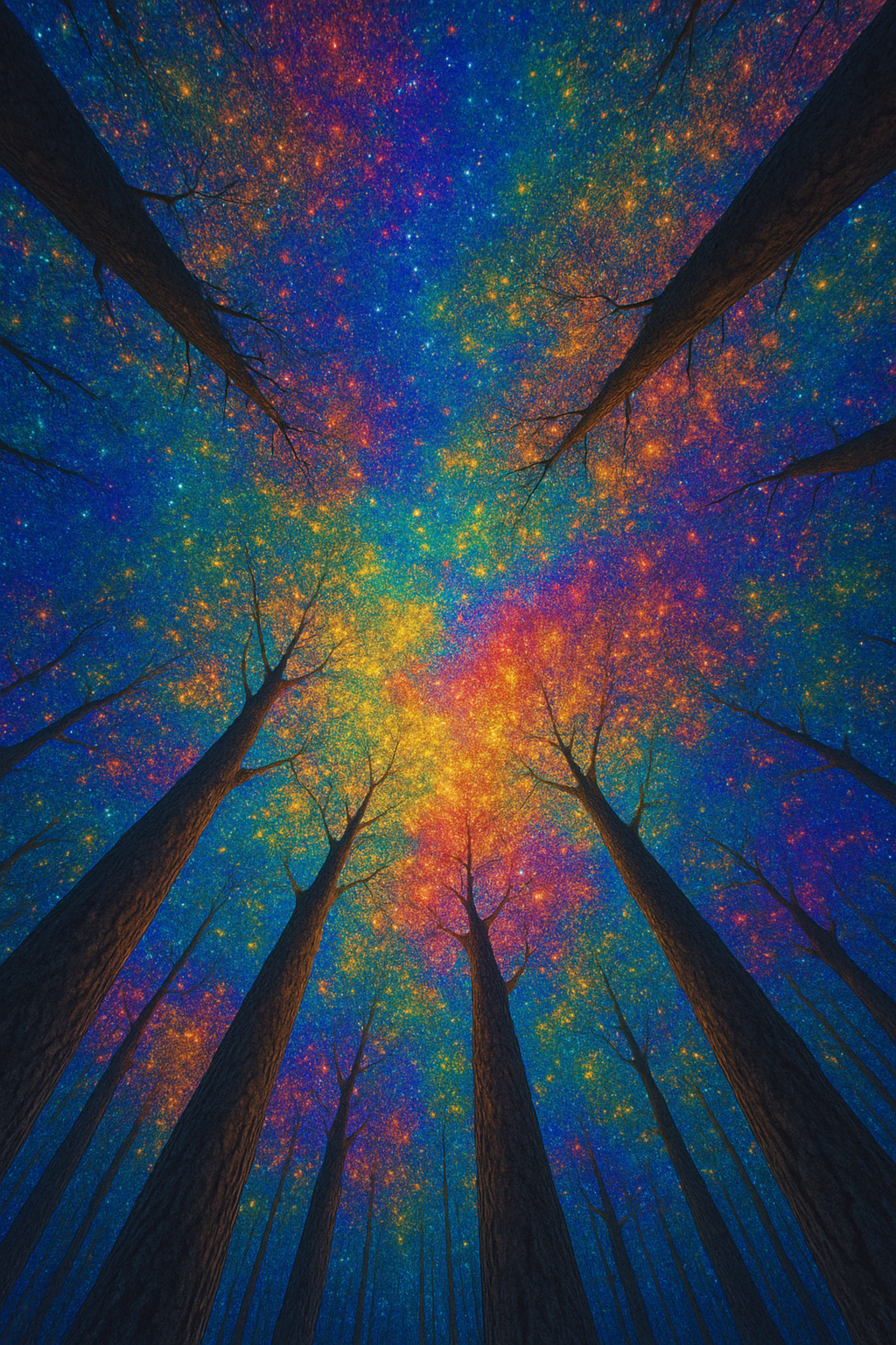Diamond Painting Jennifer Special - Rainbow Forest