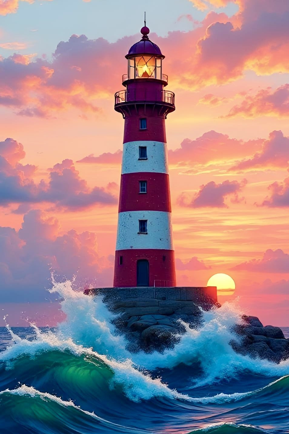 Diamond Painting - Lighthouse of Hope