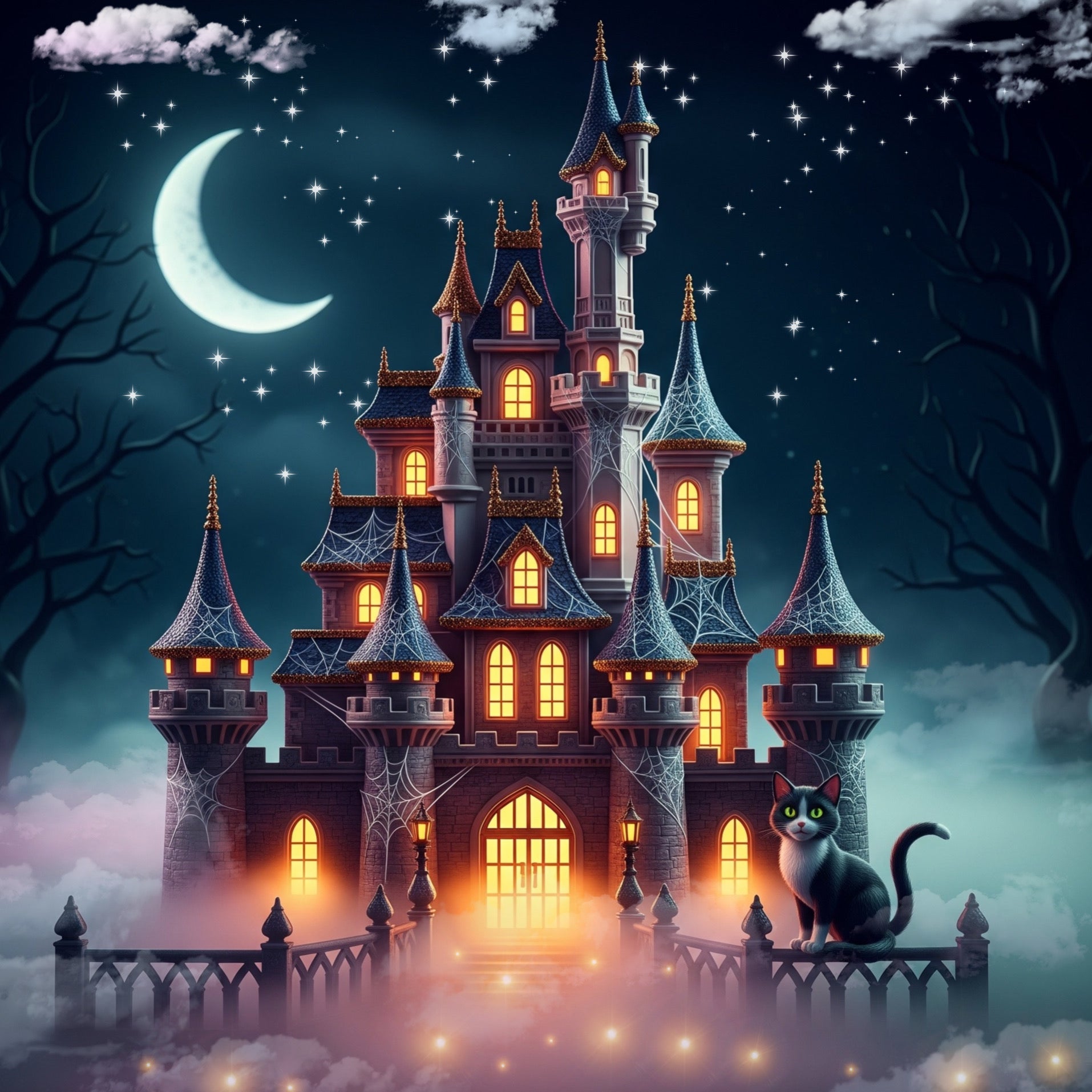 Diamond Painting 7-Day Special – Night Castle