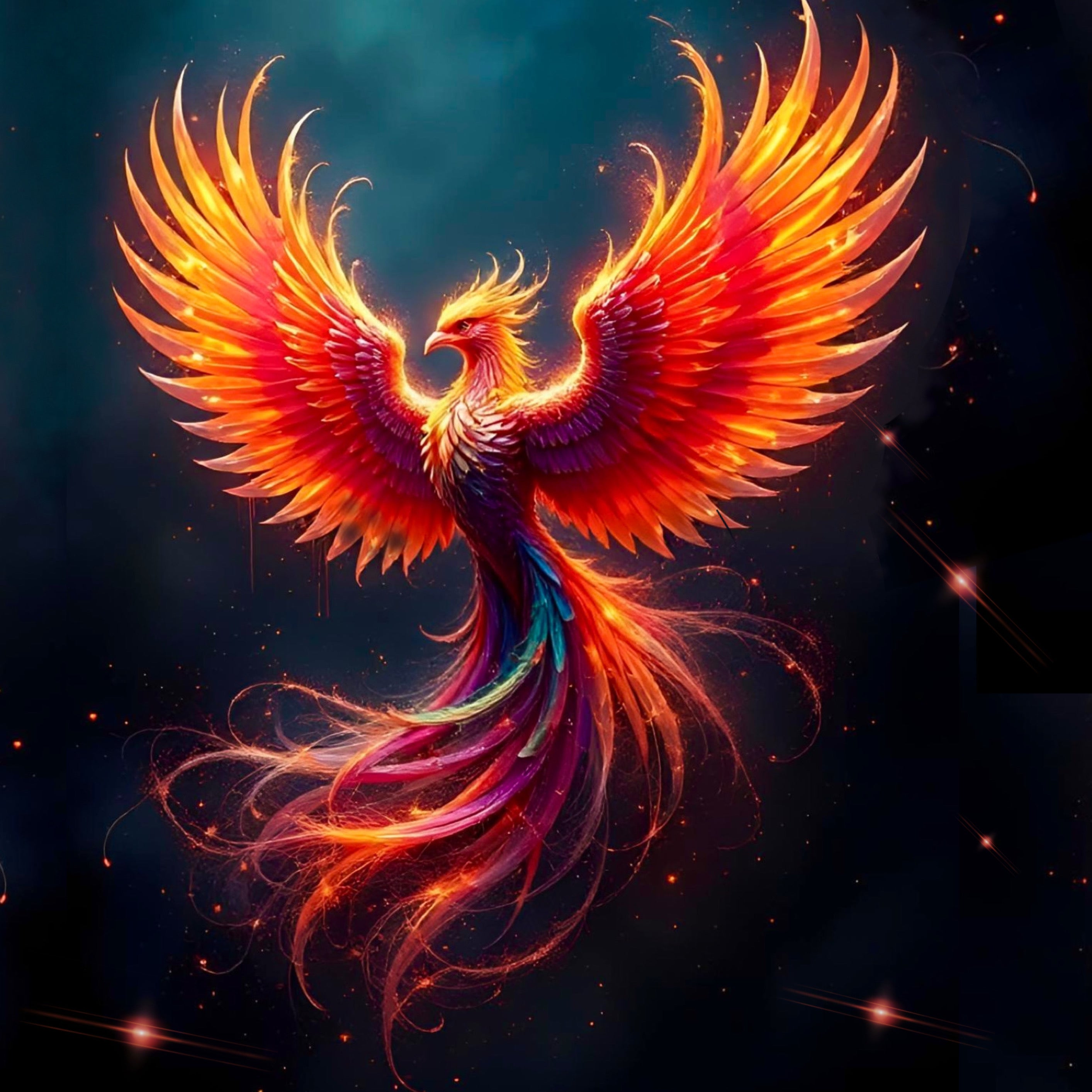 Diamond Painting - Sparkle Phönix