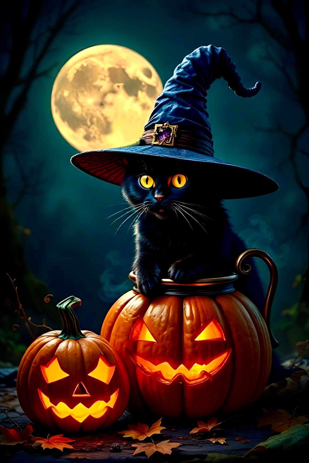 Diamond Painting 7-Day Special – Wizard Cat
