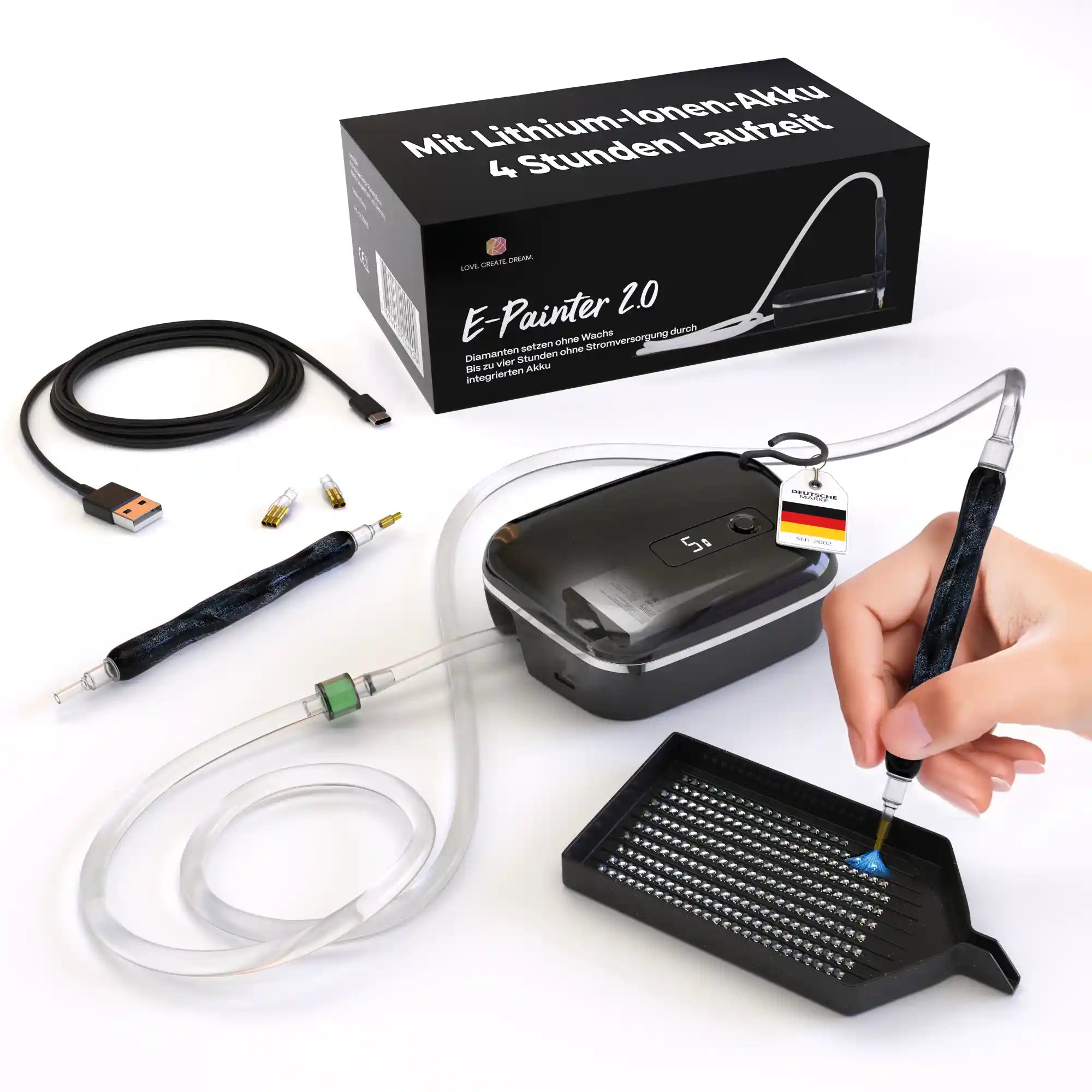 E-Painter Black Edition – Painting without Wax