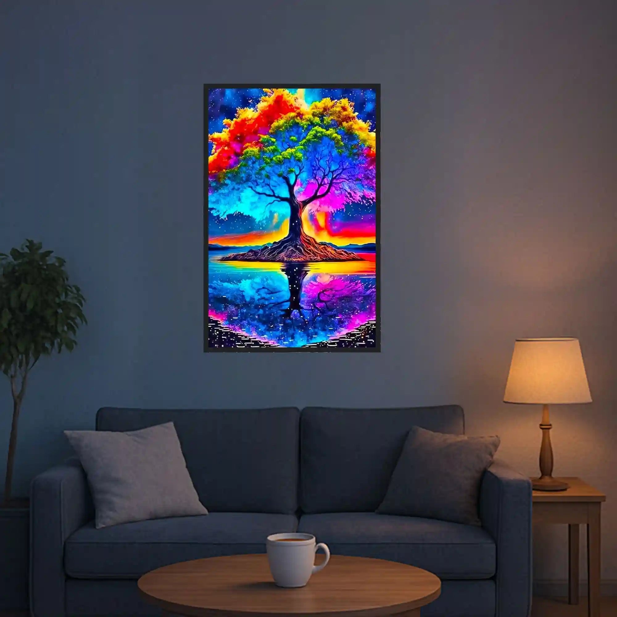 Diamond Painting 100 Colors Special – Rainbow Tree