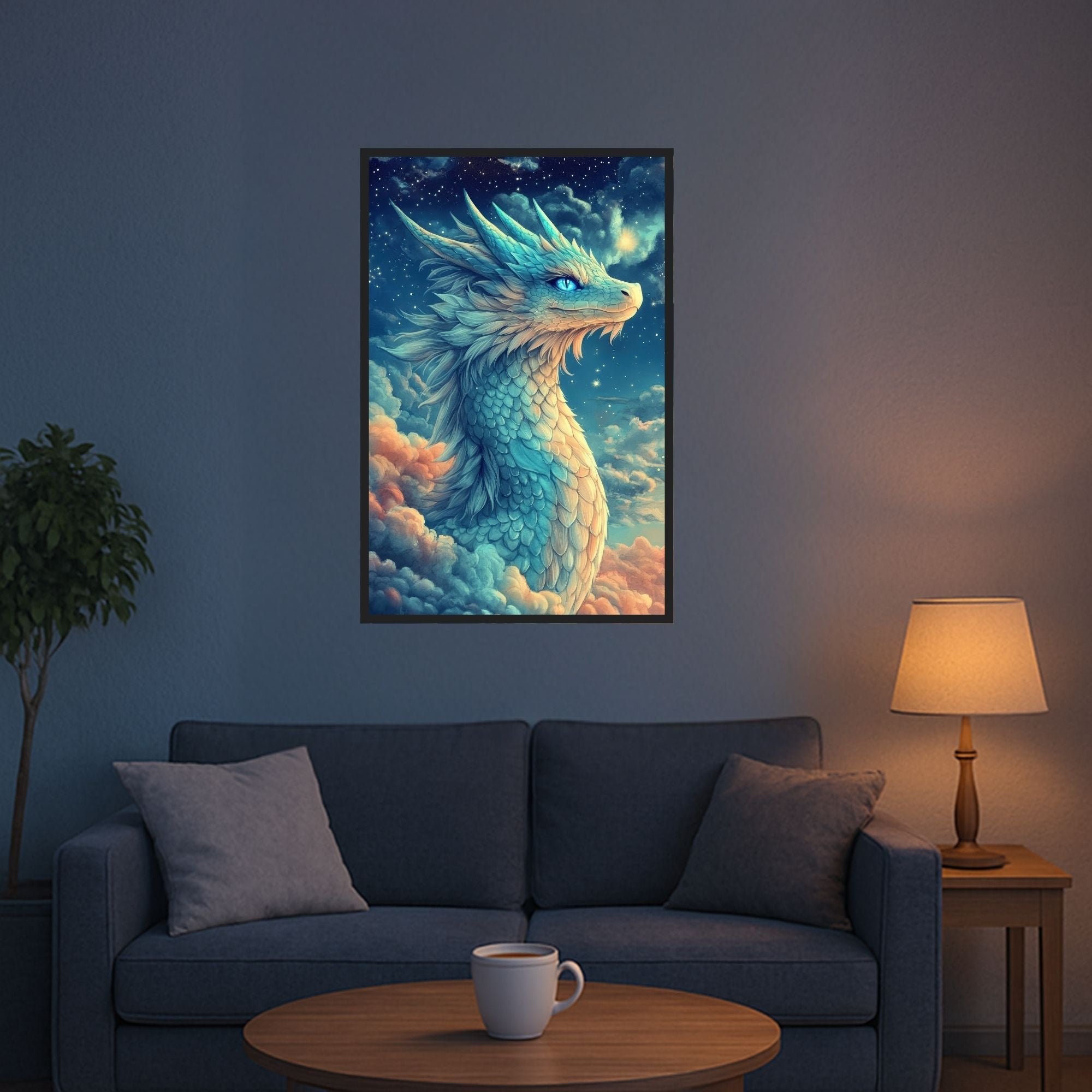 Diamond Painting Susen Pfifferling - Sky Dragon Saphira