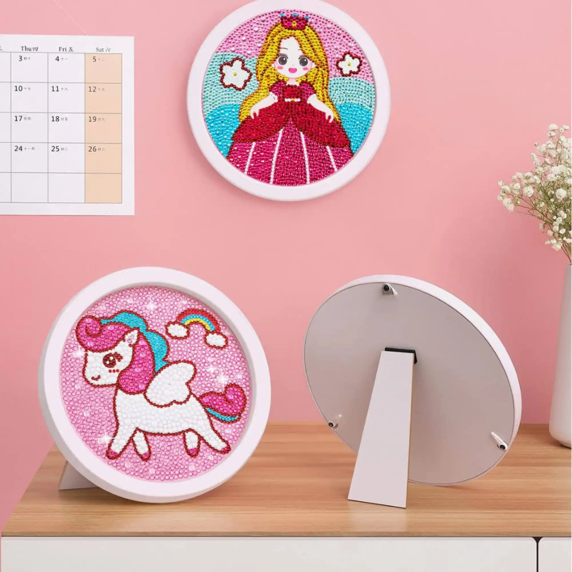 Diamond Painting Kids – Round with Frame