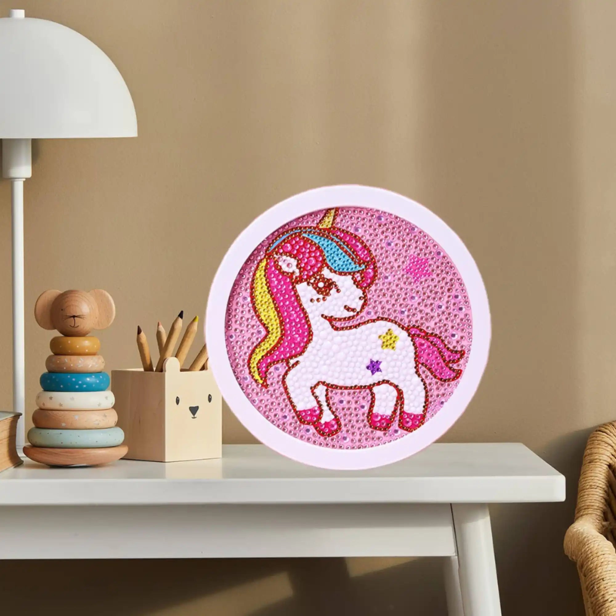 Diamond Painting Kids – Round with Frame