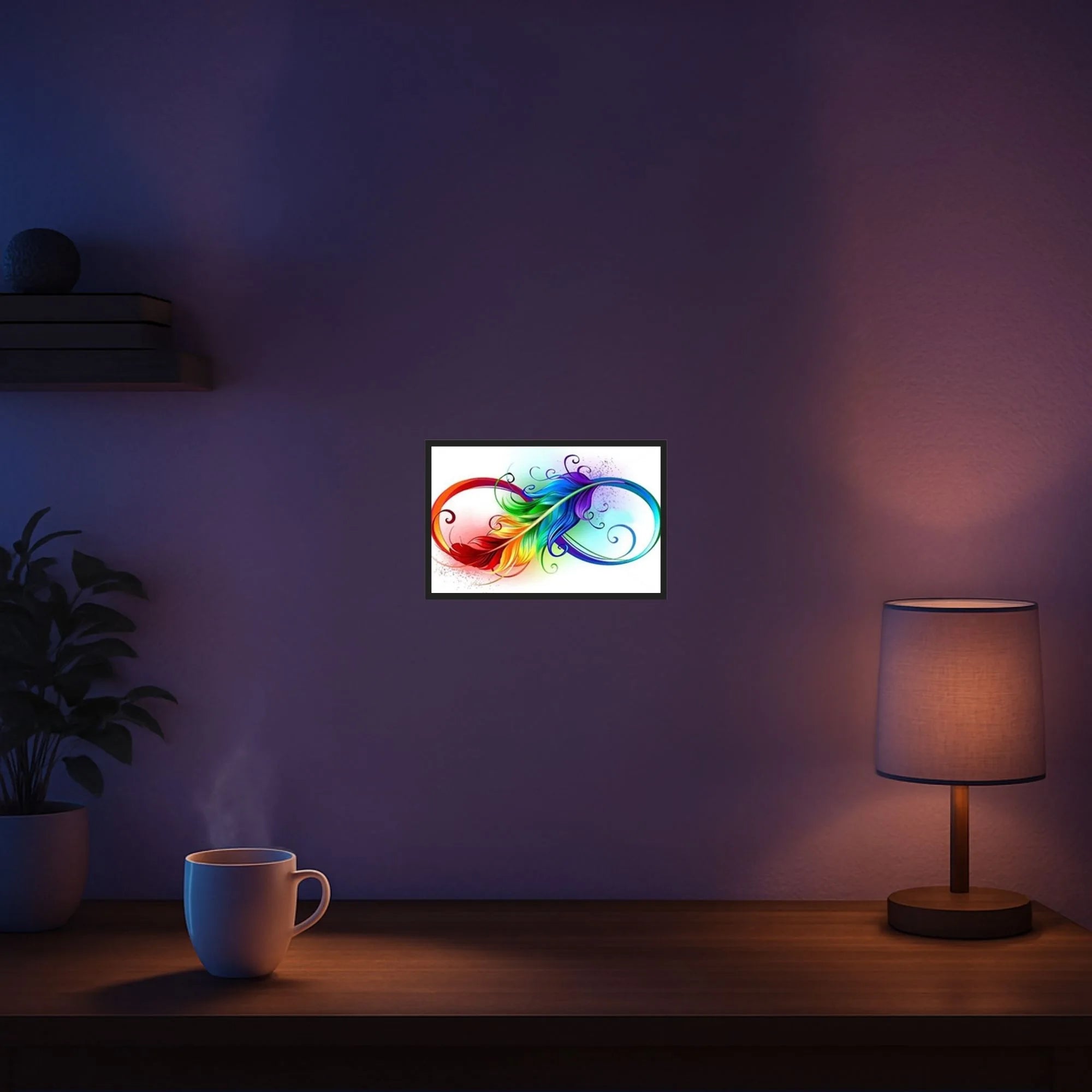 Diamond Painting Mini – Infinity Feather