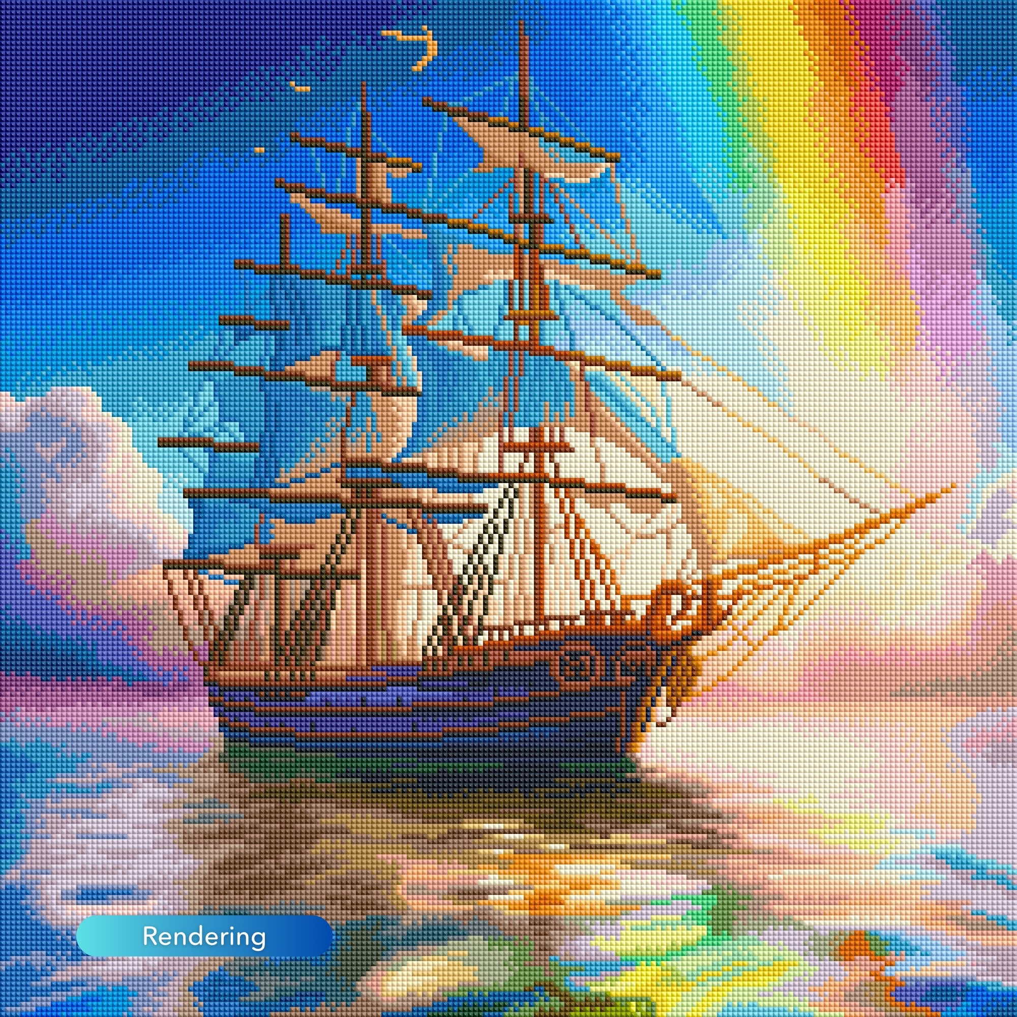 Diamond Painting - Freedom at Sea