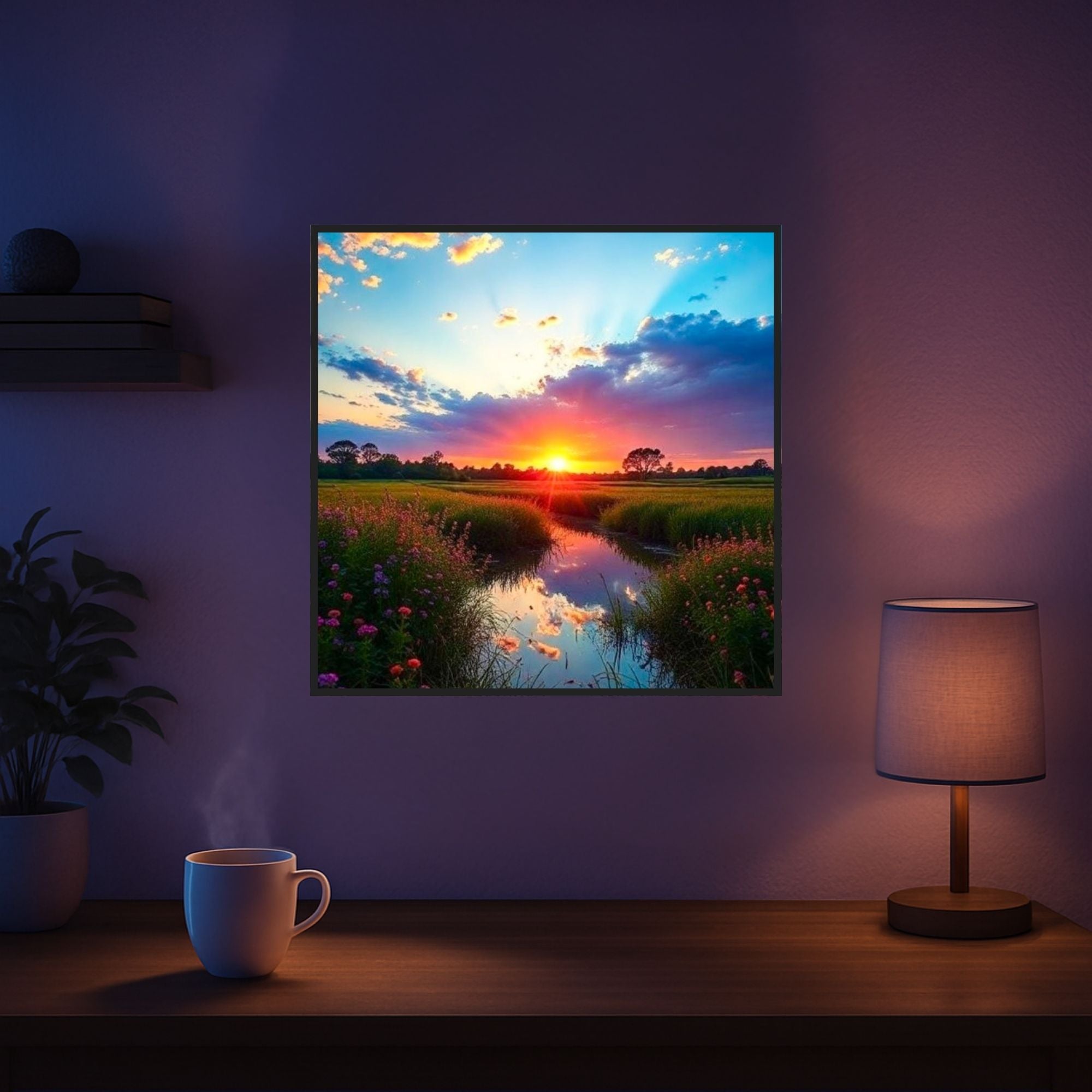 Diamond Painting - Morning Red