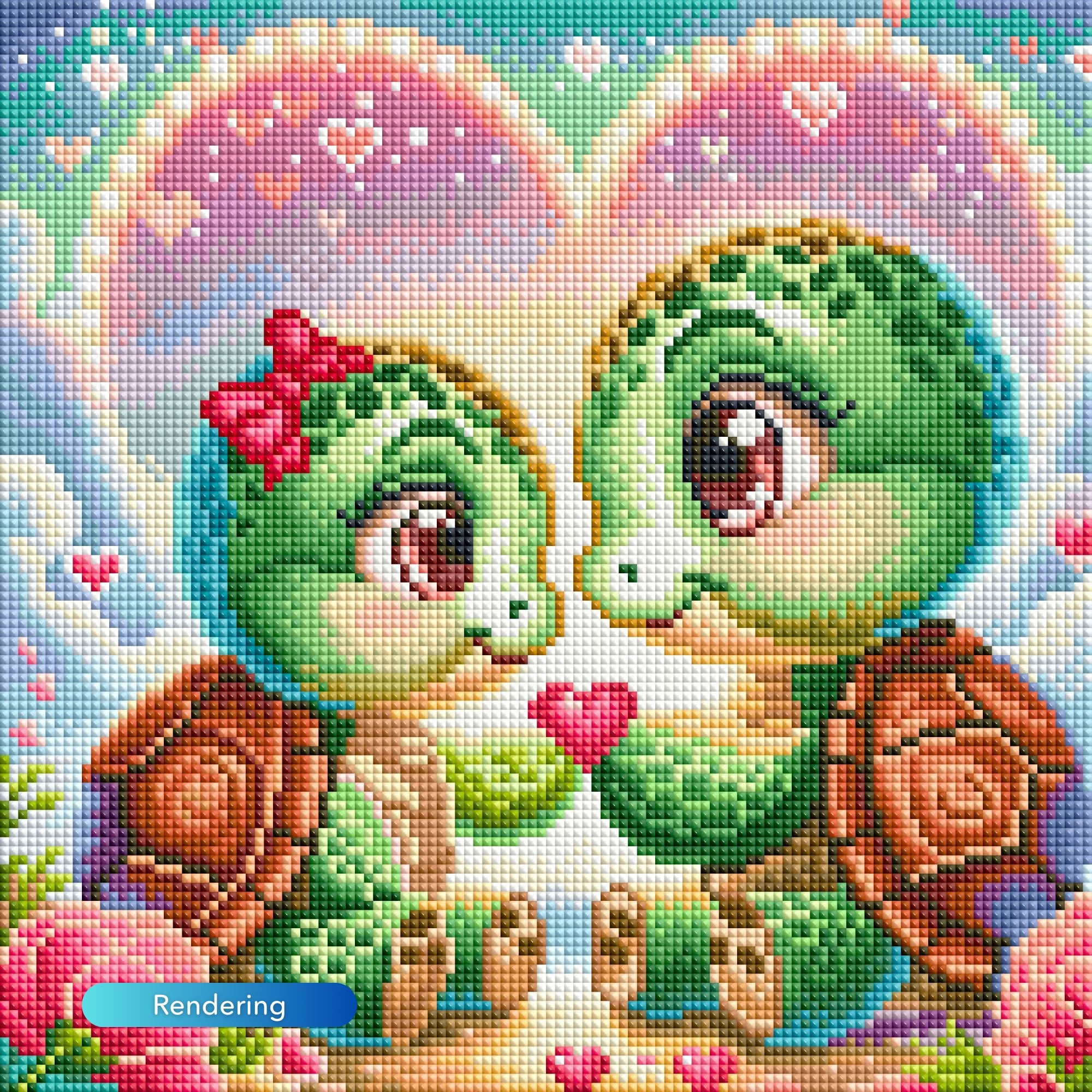 Diamond Painting - Paul und Paulinchen in Love