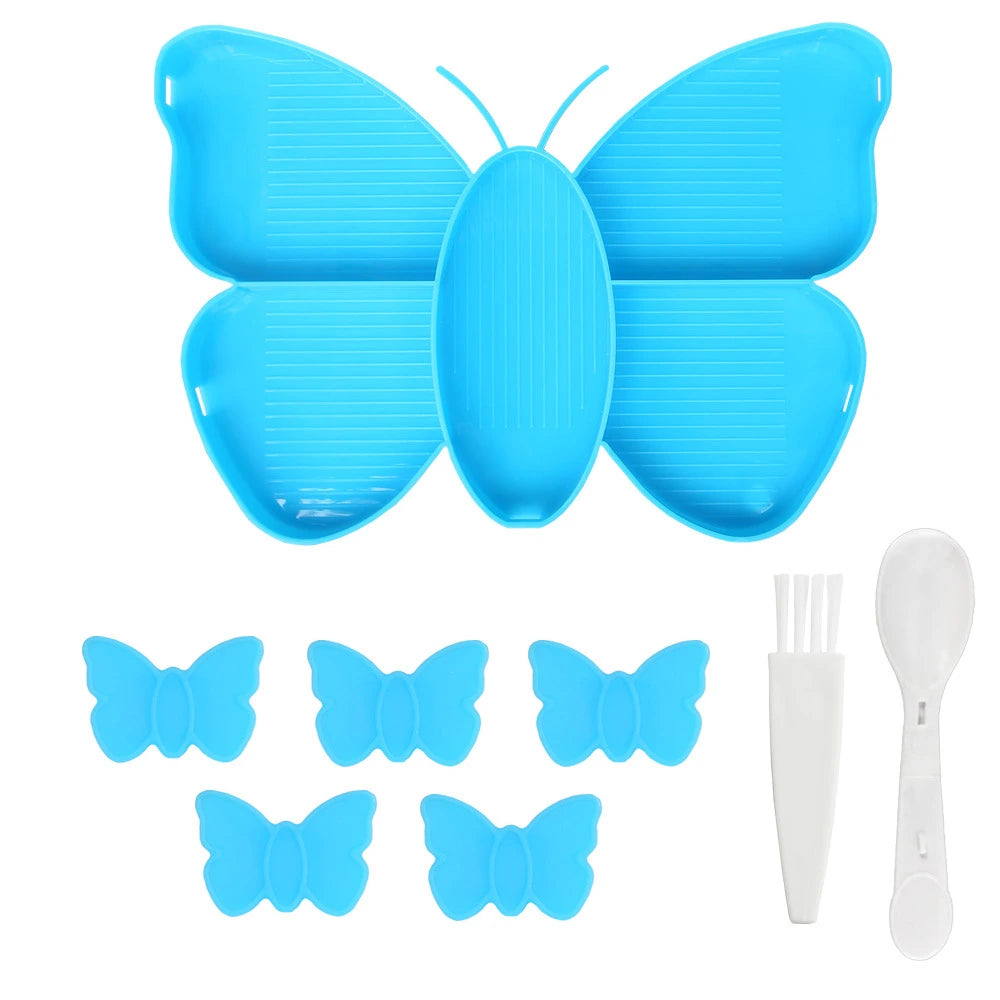 Diamond Painting Butterfly Tray Set
