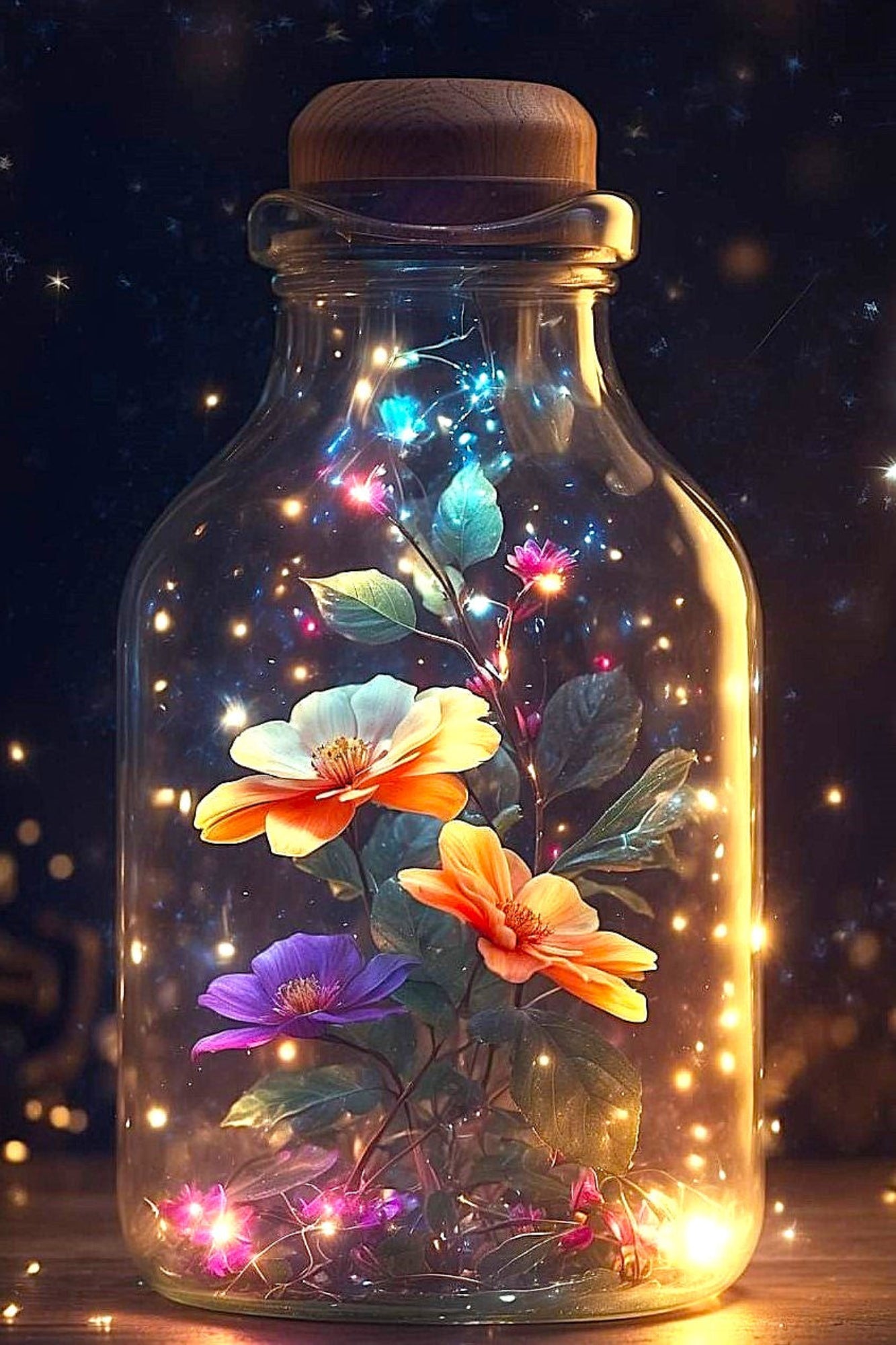 Glowing Floral Magic