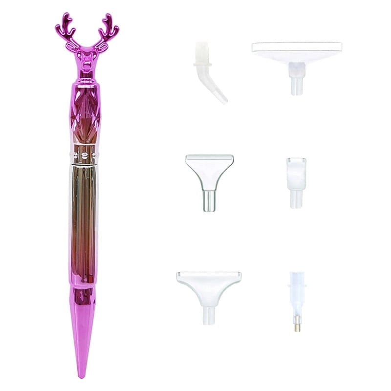Diamond Painting Pen Set – "Deer" Metallic