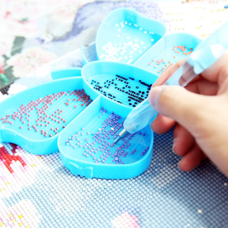 Diamond Painting Butterfly Tray Set