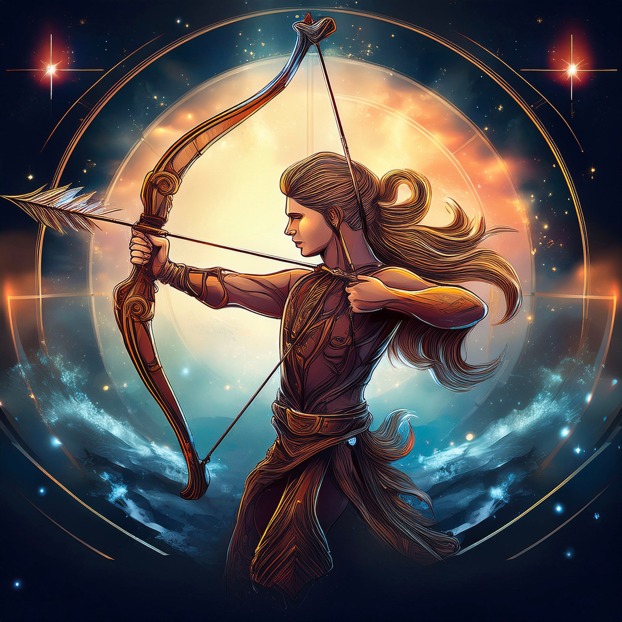 Diamond Painting - Sagittarius Zodiac "Limited Edition"